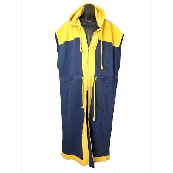 Free People x We The Free Cool Cool Colorblock Vest Sweater Zip Up Hoodie $198 - Picture 4 of 6